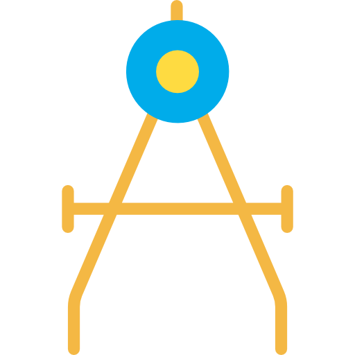 kompas Kiranshastry Flat ikona