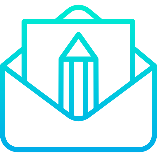 Mail Kiranshastry Gradient icon