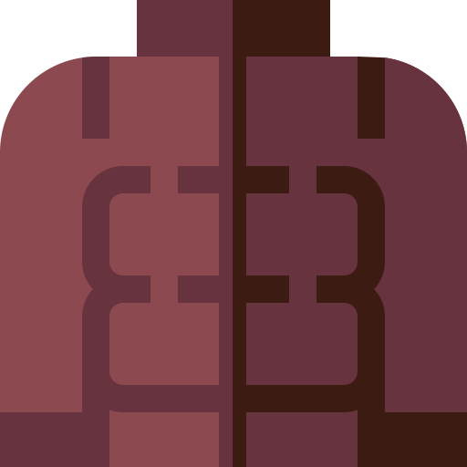 コート Basic Straight Flat icon