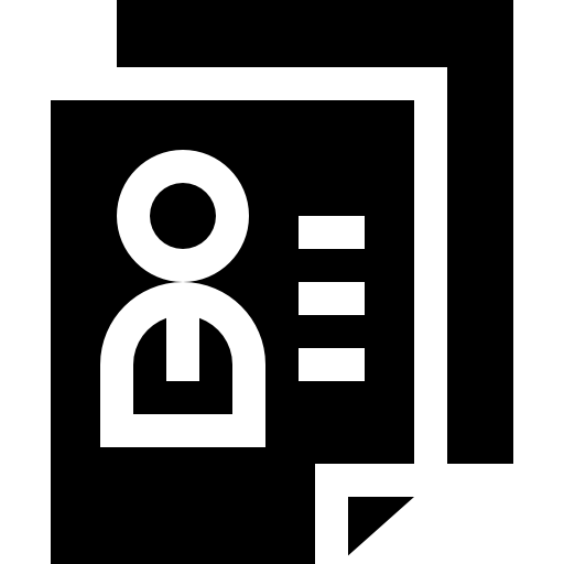lehrplan Basic Straight Filled icon