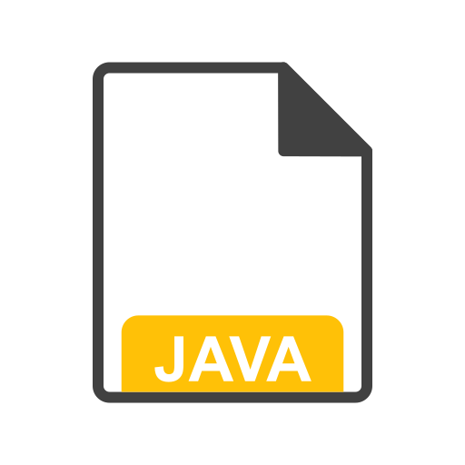 java Generic outline icono