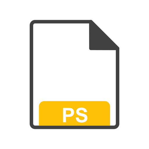 ps Generic outline icon