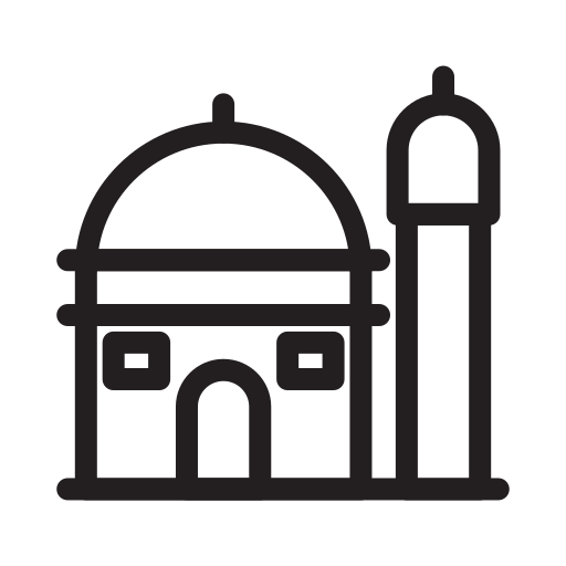 mezquita Generic outline icono