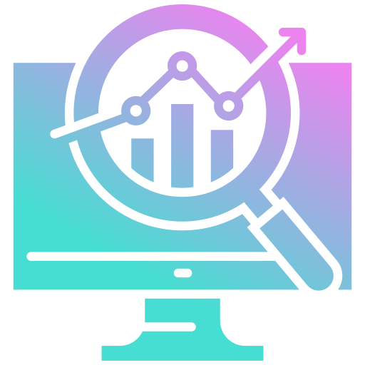 Data research Generic gradient fill icon