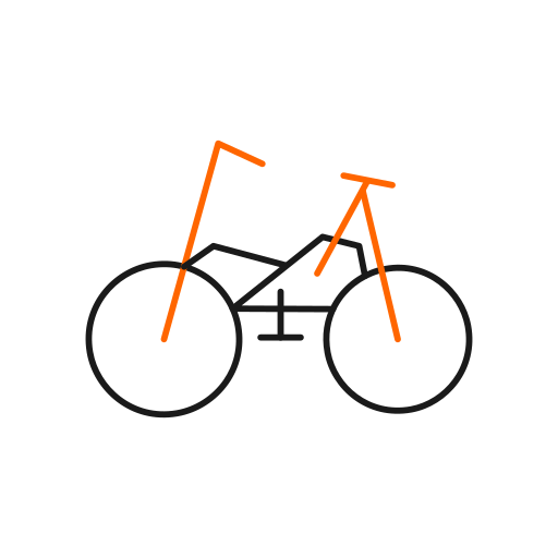 vélo Generic outline Icône