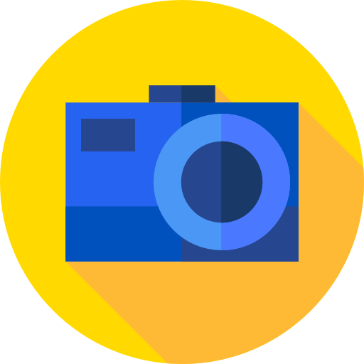 telecamera Flat Circular Flat icona