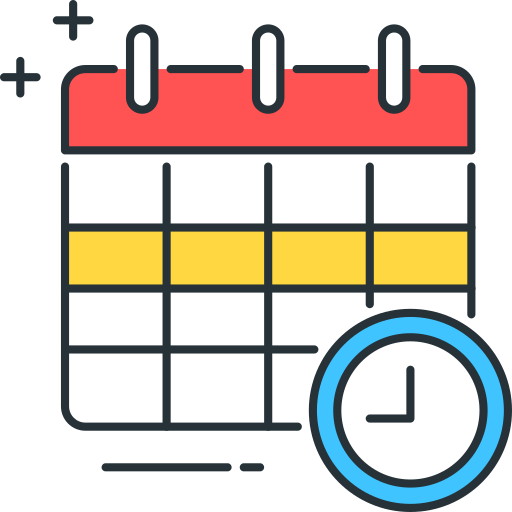 calendario Flaticons.com Flat icono