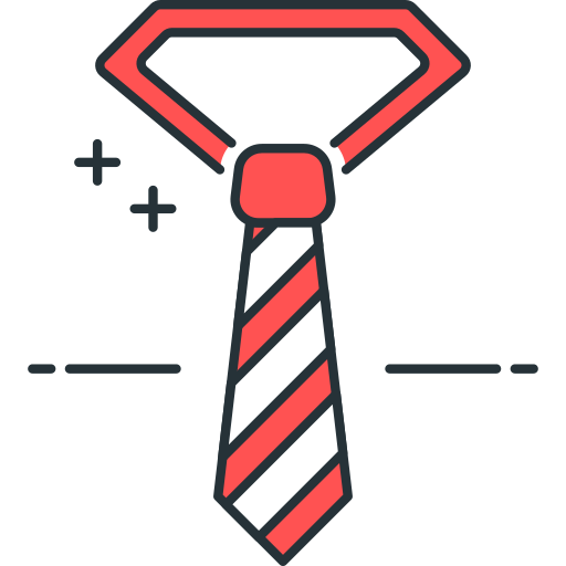 corbata Flaticons.com Flat icono