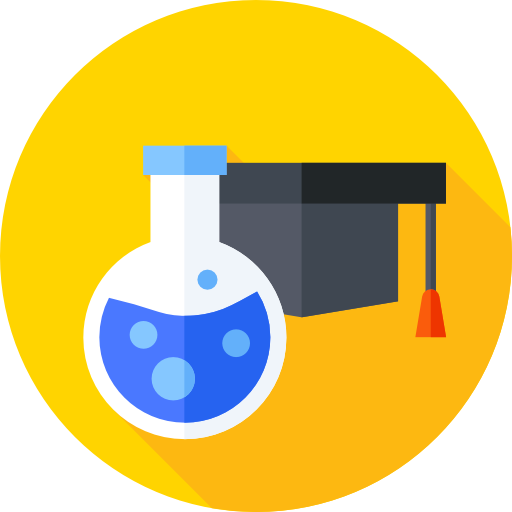 Chemistry Flat Circular Flat icon