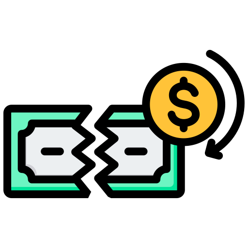 Bankruptcy Generic color lineal-color icon