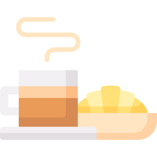 Śniadanie Special Flat ikona