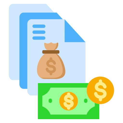 Financial statement Generic color fill icon