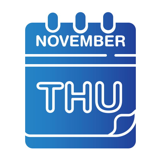 Thursday Generic gradient fill icon