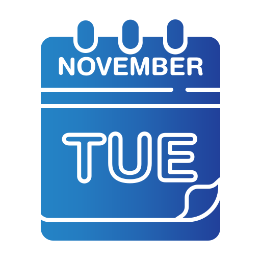 Tuesday Generic gradient fill icon