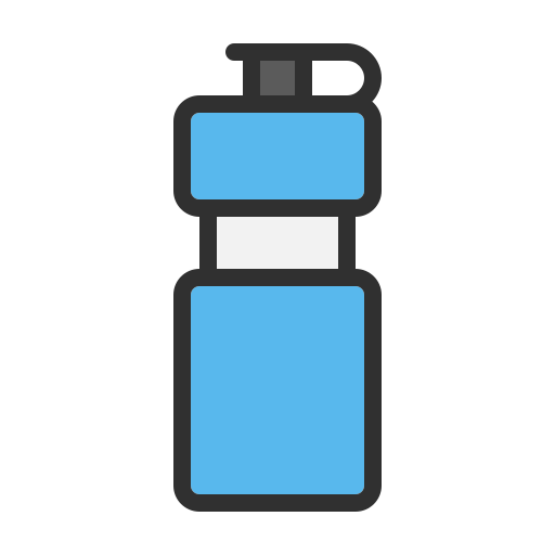 Sport bottle Generic color lineal-color icon