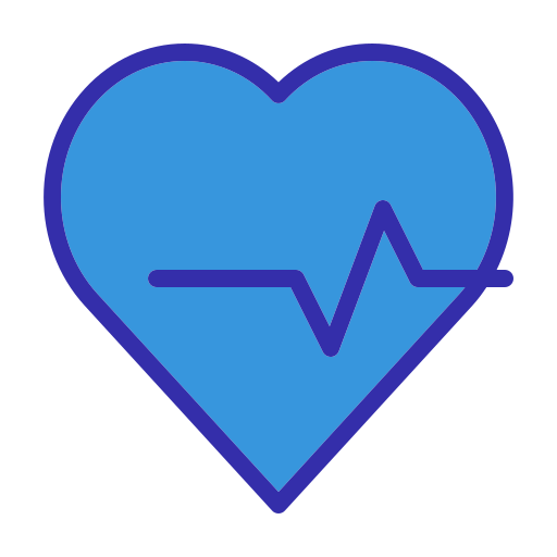 Heart beat Generic color lineal-color icon