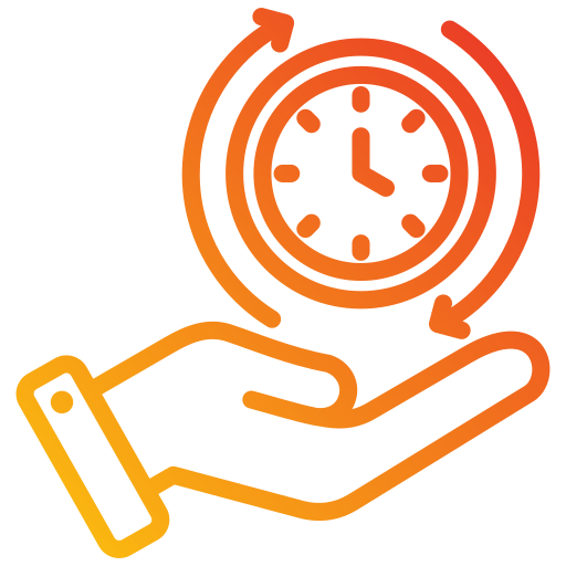 Time savings Generic gradient outline icon