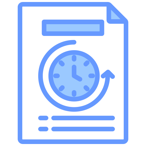 Time tracking Generic color lineal-color icon
