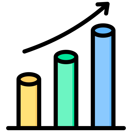Масштабируемость Generic color lineal-color иконка