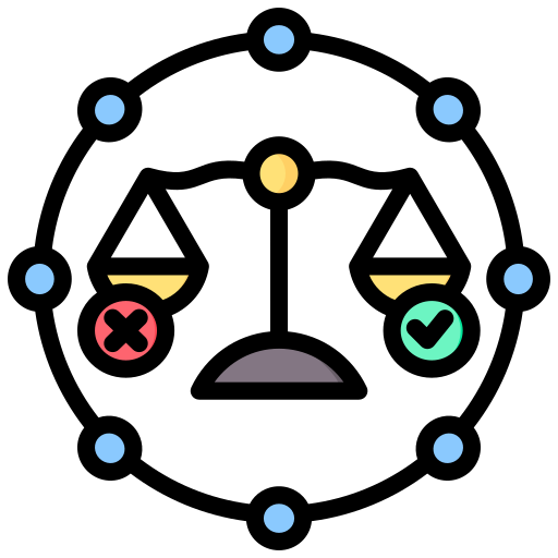 윤리학 Generic color lineal-color icon