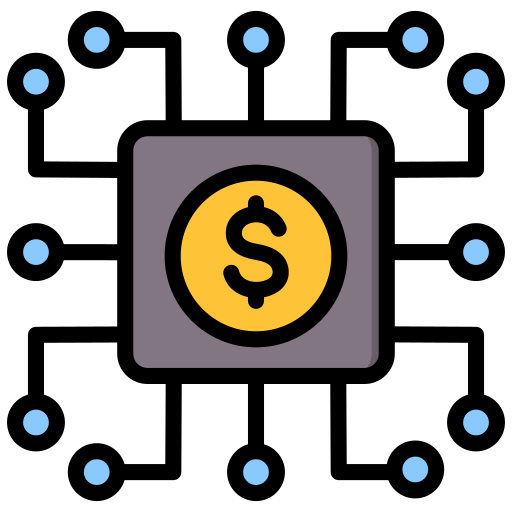 sistema finanziario Generic color lineal-color icona
