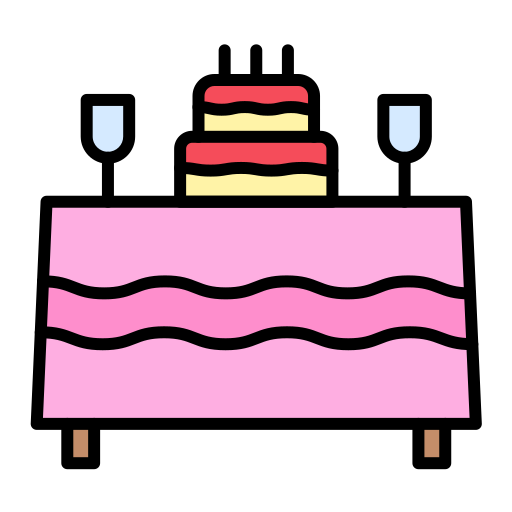 День рождения Generic color lineal-color иконка