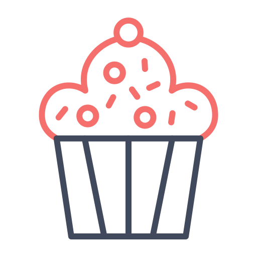 cupcake Generic color outline icon