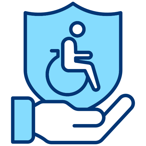 Disability insurance Generic color lineal-color icon