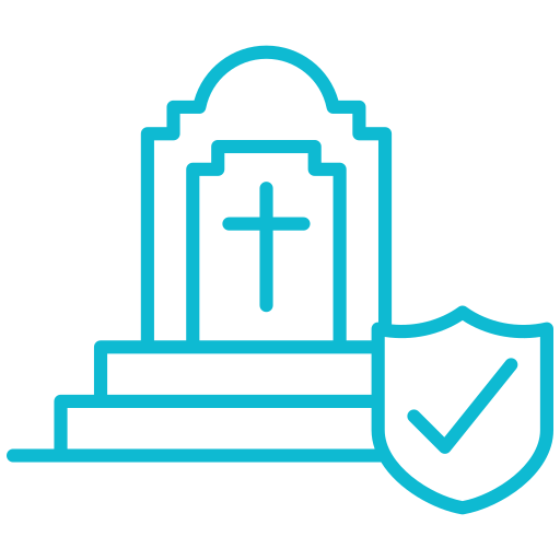 Funerals insurance Generic color outline icon