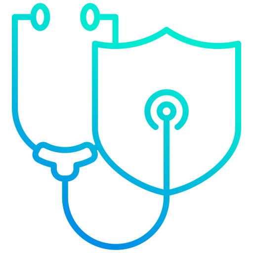 의료 보호 Generic gradient outline icon