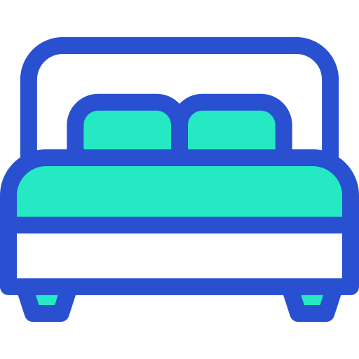 ベッド Generic color lineal-color icon