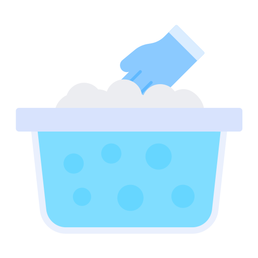 Washing clothes Generic color fill icon