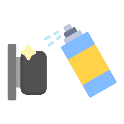 Cleaning Generic color fill icon