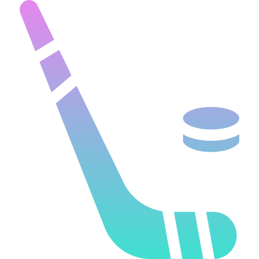 hokej na lodzie Generic gradient fill ikona