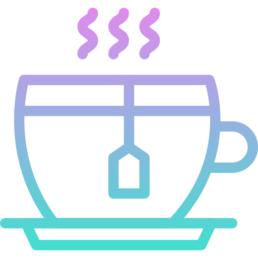 Hot tea Generic gradient outline icon