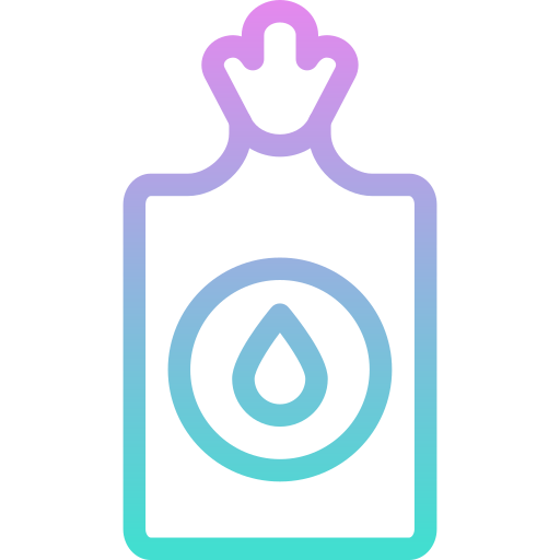 Hot water bottle Generic gradient outline icon