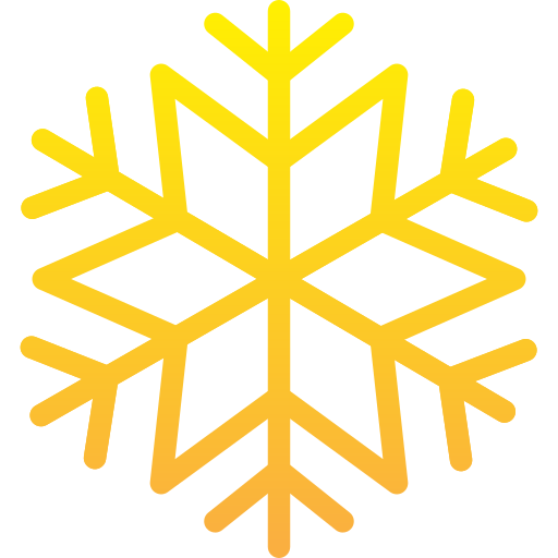 Snowflake Generic gradient outline icon