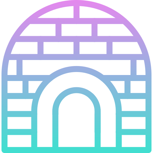 Igloo Generic gradient outline icon