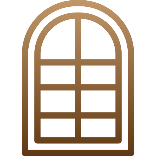finestra Generic gradient outline icona