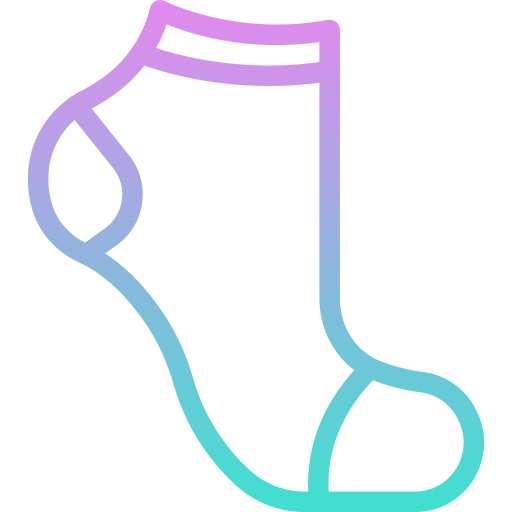 chaussettes Generic gradient outline Icône