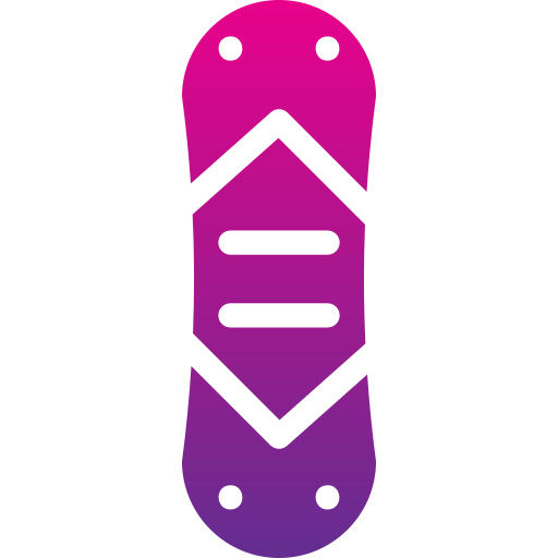 Snowboard Generic gradient fill icon
