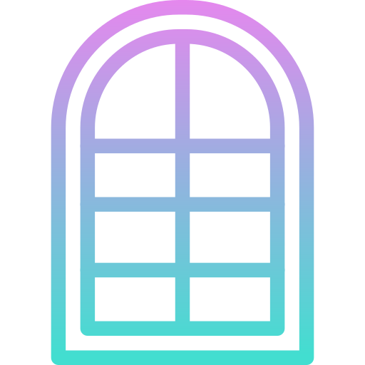 finestra Generic gradient outline icona