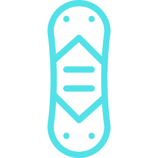 snowboard Generic color outline icono