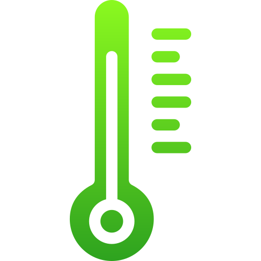 temperatura Generic gradient fill icono