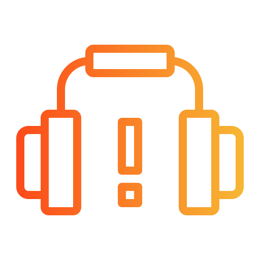 Hearing protection Generic gradient outline icon