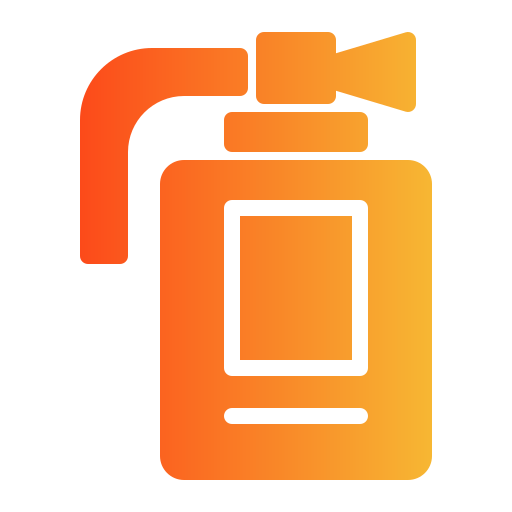 Fire extinguisher Generic gradient fill icon