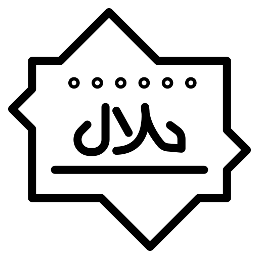 할랄 Generic black outline icon