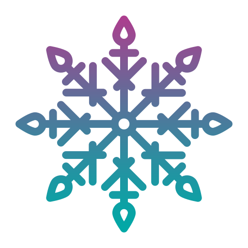 flocon de neige Generic gradient outline Icône