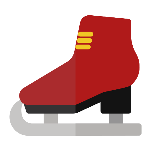 Ice skate Generic color fill icon