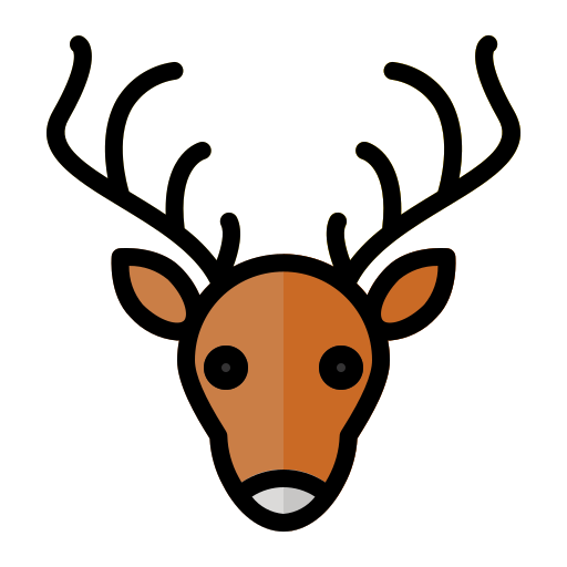 ciervo Generic color lineal-color icono